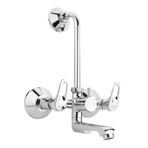 Omega Wall Mixer Telephonic Brass - Color: Sliver