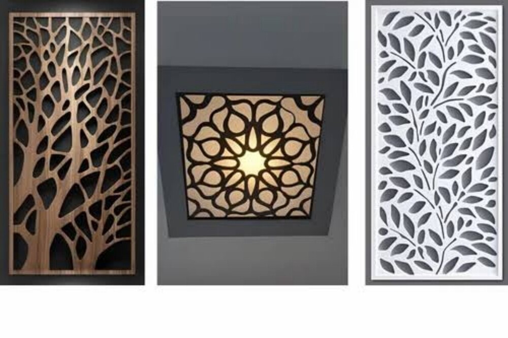 12mm Wpc Jali/grill - Color: White