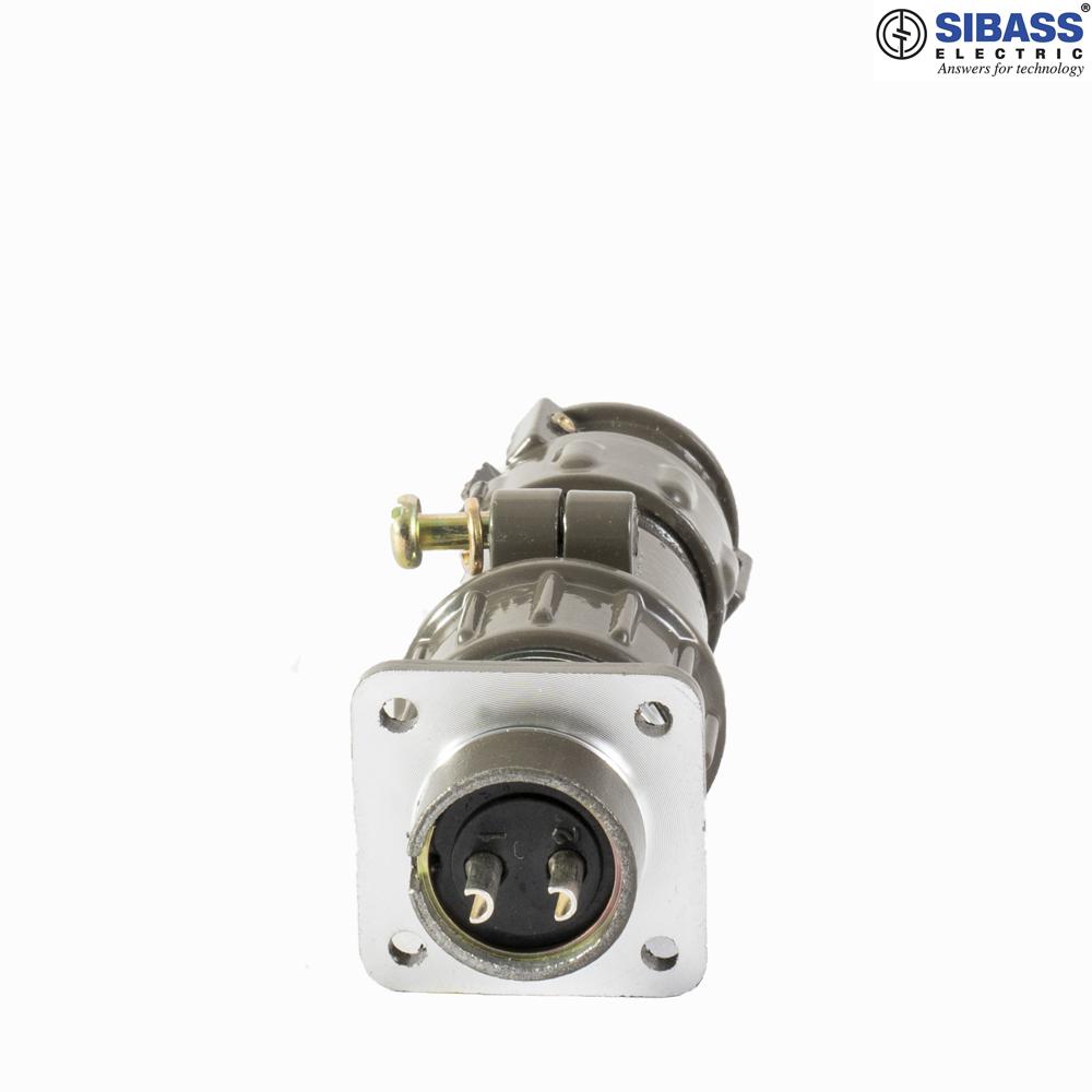 METAL ROUND CONNECTOR 20MM 2PIN SE- P 20MM