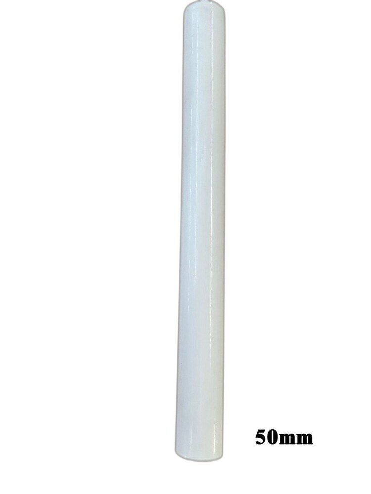 50mm White Delrin Rod