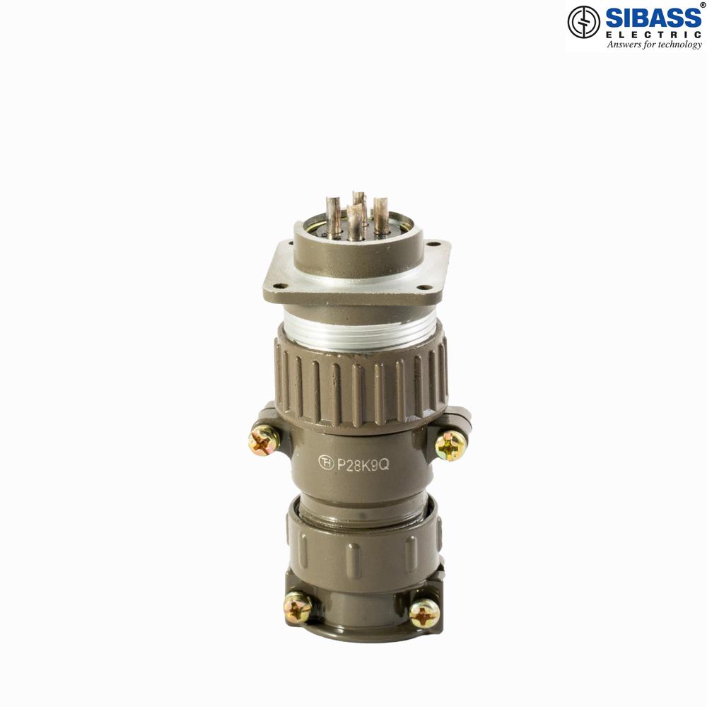 METAL ROUND CONNECTOR SE- P 28MM P28 - 4P SE- 28- K4