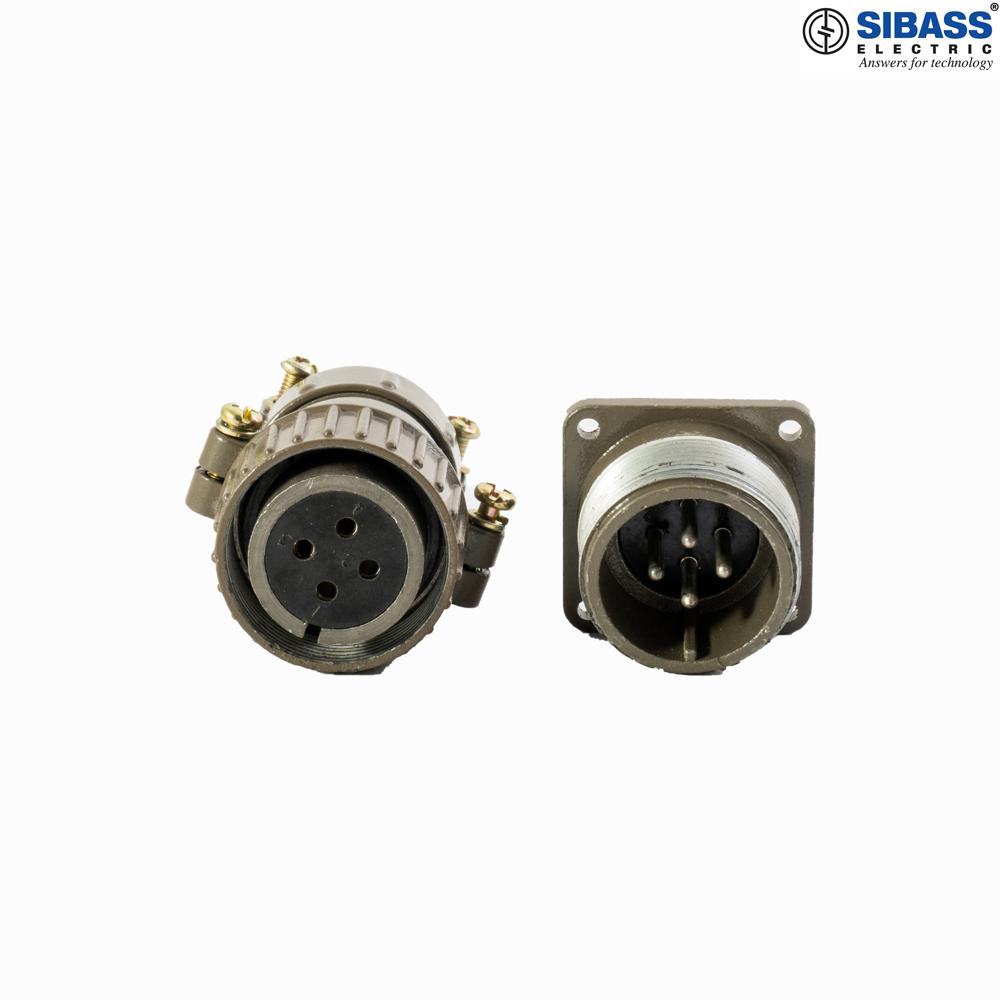 METAL ROUND CONNECTOR SE- P 28MM P28 - 4P SE- 28- K4