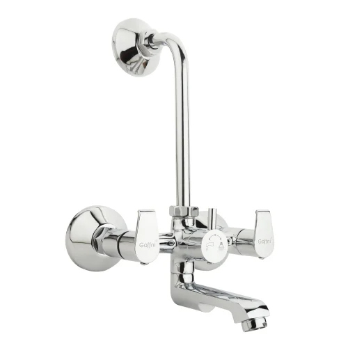 Gaffni Cp Brass Wall Mixer - Size: 15Mm
