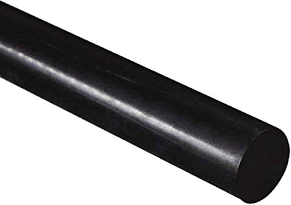 80mm Black HDPE Rod