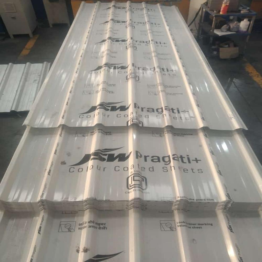 Jsw Roofing Sheet - Pattern: Plain