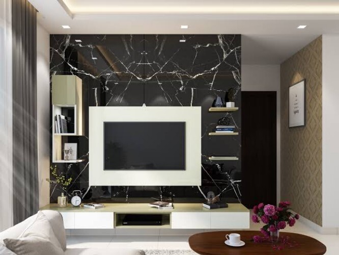 Wpc Designer Tv Unit - Color: As Per Cust. Choice