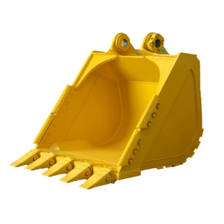 Earthmoving Machine Excavator Bucket - Color: Yellow