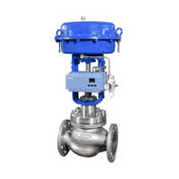 Industrial Control Valve - Color: Silver