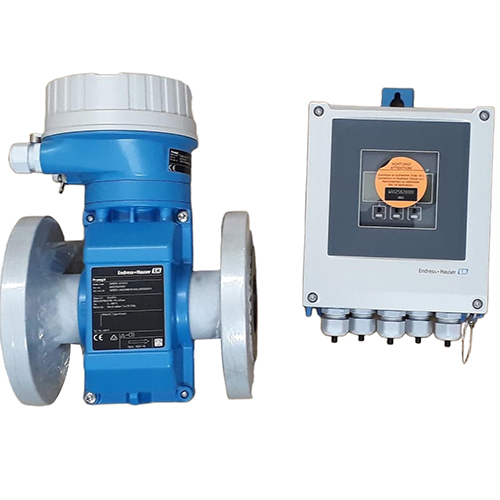 Electromagnetic Flow Meter - Cast Iron, Mild Steel, Stainless Steel | Digital Display, Standard Size, 50-60 Hertz, Industrial Use