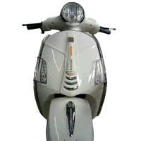 Vespa Scooter Steel Guard - Color: Silver