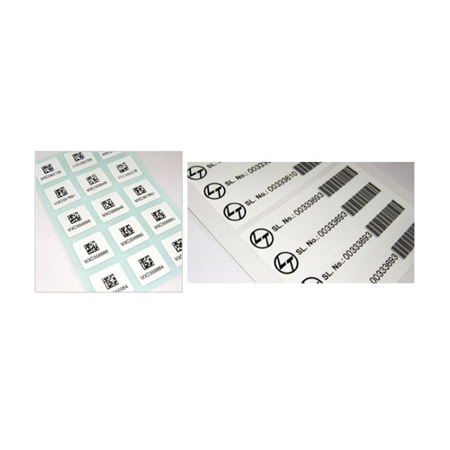 Printed Barcode Labels