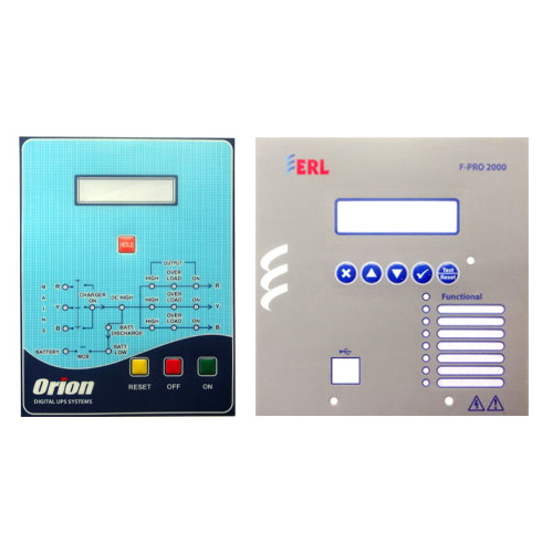 Membrane Overlays Fascia Panel Labels