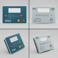 Membrane Overlays Fascia Panel Labels - Coating Type: Customized