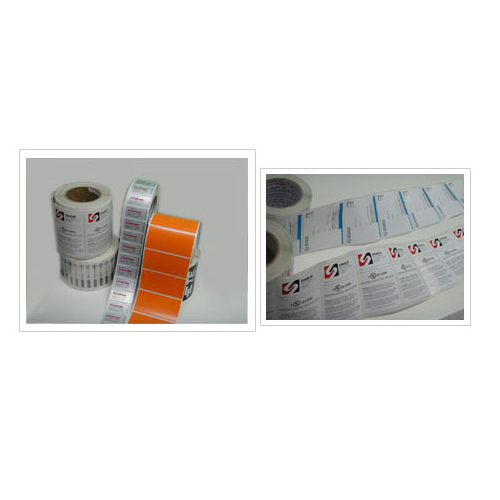 Roll Form Labels - Coating Type: Customized