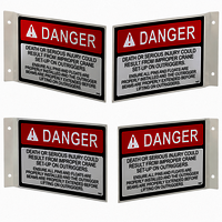 Security Warning And Caution Labels - Color: Multicolor