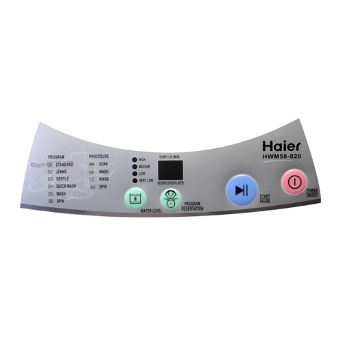 Membrane Overlays Fascia Panel Labels