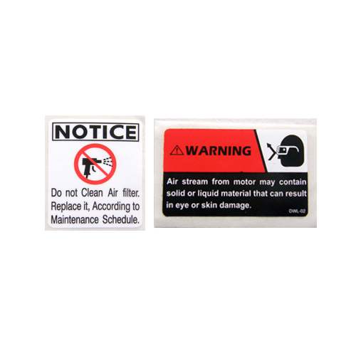 High Performance Solvent Resistance Labels - Coating Type: Customized