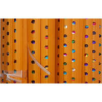 12 to 50 MM 9 Feet Silver Dot Beading