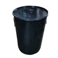 30kg Mild Steel Drum - Color: Black