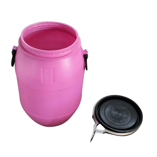 65L Pink Hdpe Drum - Diameter: 457 Millimeter (Mm)