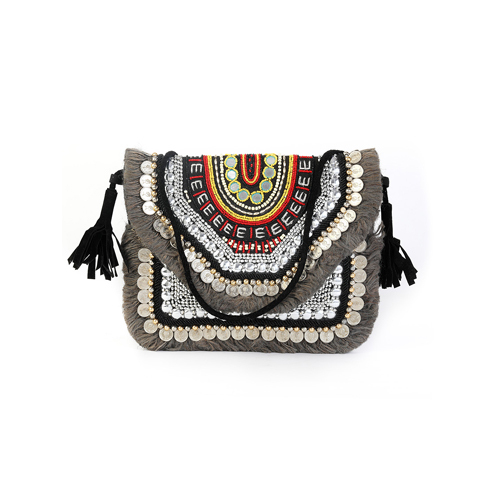 Banjara Sling Boho Bag - Color: Multicolor