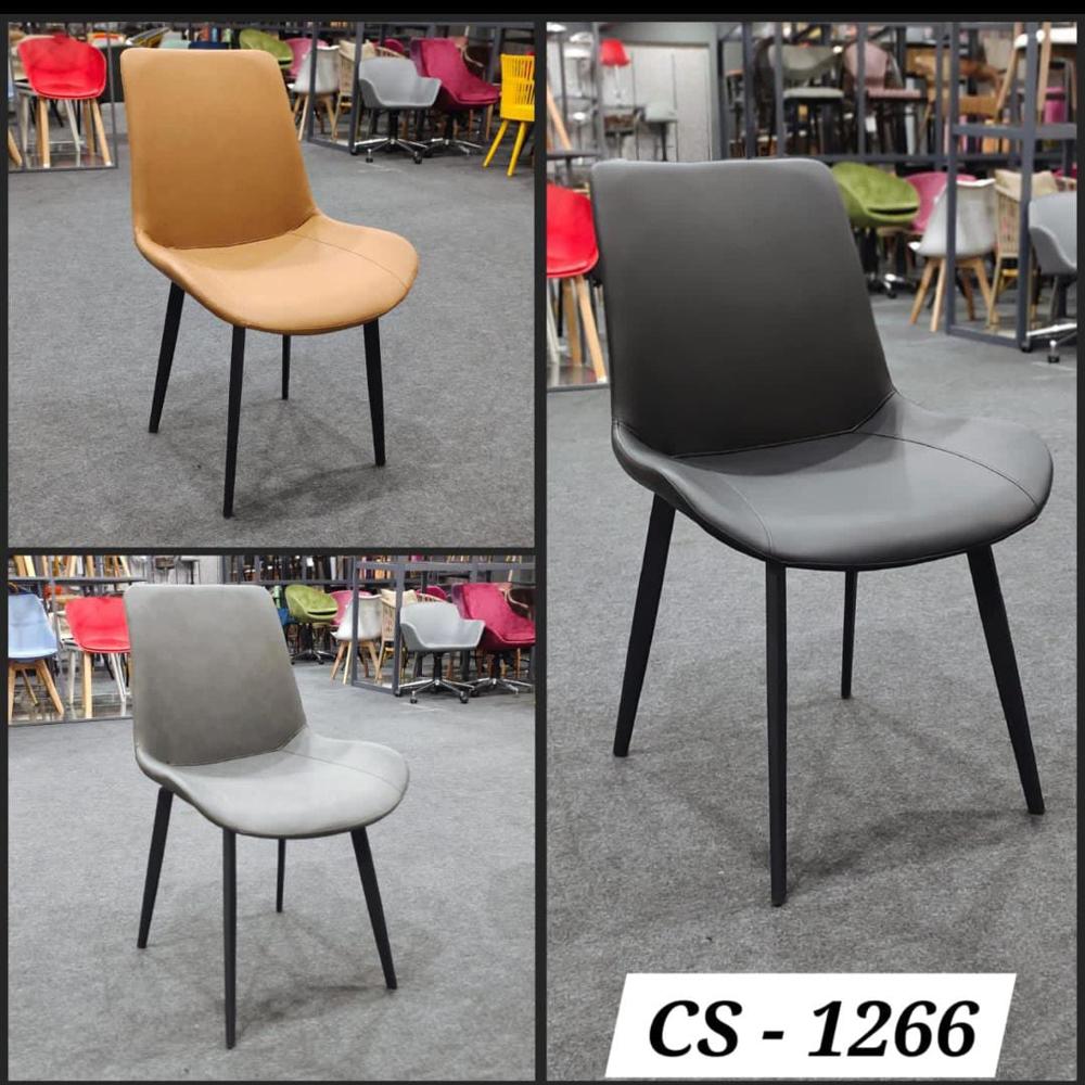 Cafe Chair - Mild Steel, Customized Size, Black | Durable, Rust Proof, Polished Finish, Modern Design For Casual Dining Areas