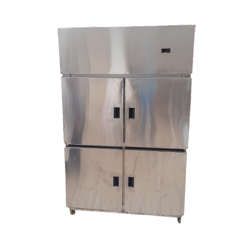 Four Door Refrigerator - Color: Silver