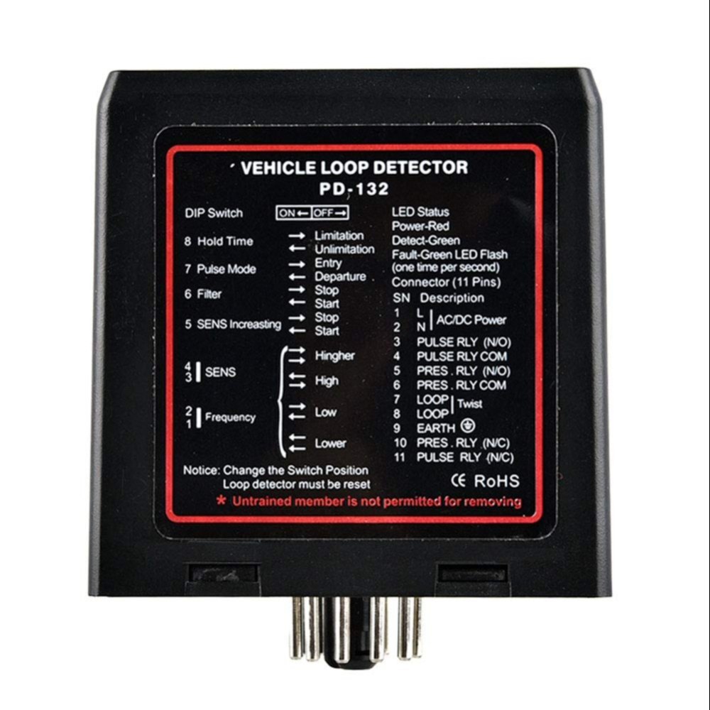 single channel loop detector
