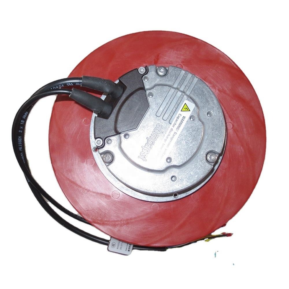 ebmpapst R3G220-AE50-01 EC200-277V AC 150W 1.1A 220mm IP44 Communication Device EC Speed Regulating Centrifugal Cooling Fan