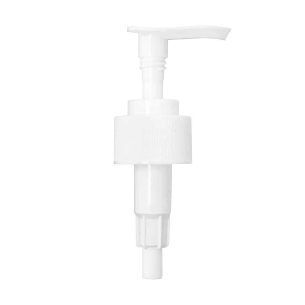 Lotion Pump - 24mm White Sleeve - Hardness: Rigid