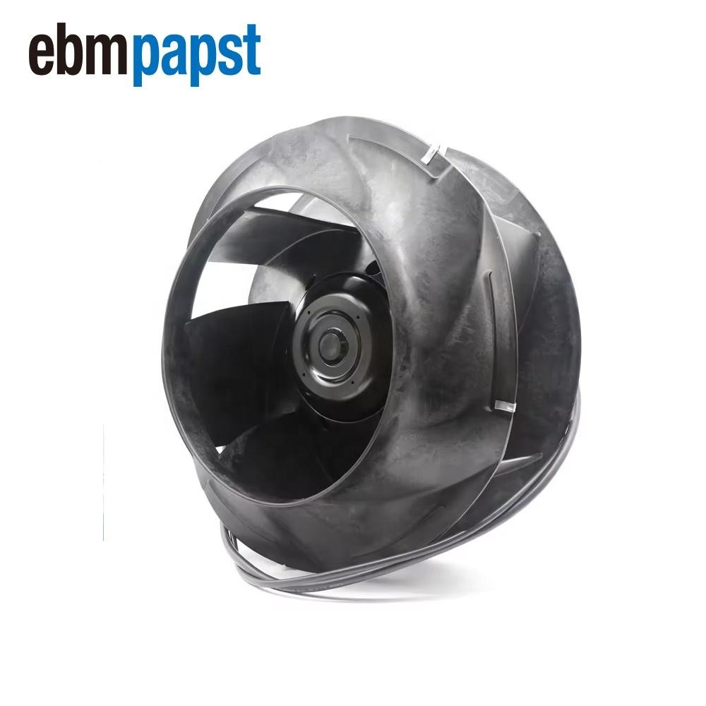Ebmpapst R3g400-aq23-01 M3g150-ff 400v Ac 2550rpm 3000w 4.6a Filter Unit Ffu Refrigerator Centrifugal Cooling Fan - Color: Black
