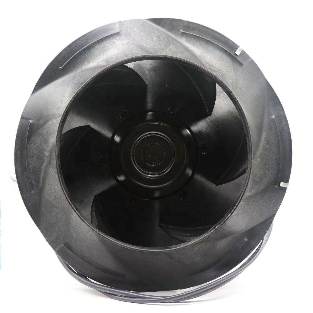 Ebmpapst R3g400-aq23-01 M3g150-ff 400v Ac 2550rpm 3000w 4.6a Filter Unit Ffu Refrigerator Centrifugal Cooling Fan - Color: Black
