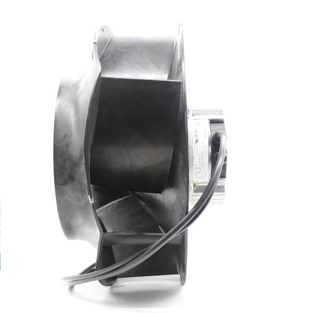 Ebmpapst R3g400-aq23-01 M3g150-ff 400v Ac 2550rpm 3000w 4.6a Filter Unit Ffu Refrigerator Centrifugal Cooling Fan - Color: Black