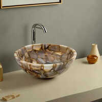 Agate Marble Table Top Wash Basin