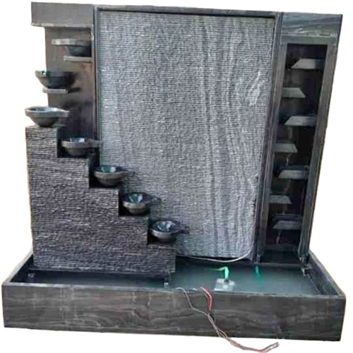 Black Marble Wall Fountain