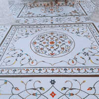 Marble Inlay Work Design Flooring