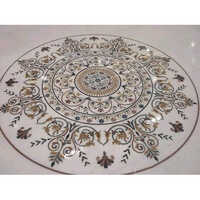 Marble Inlay Work Design Flooring