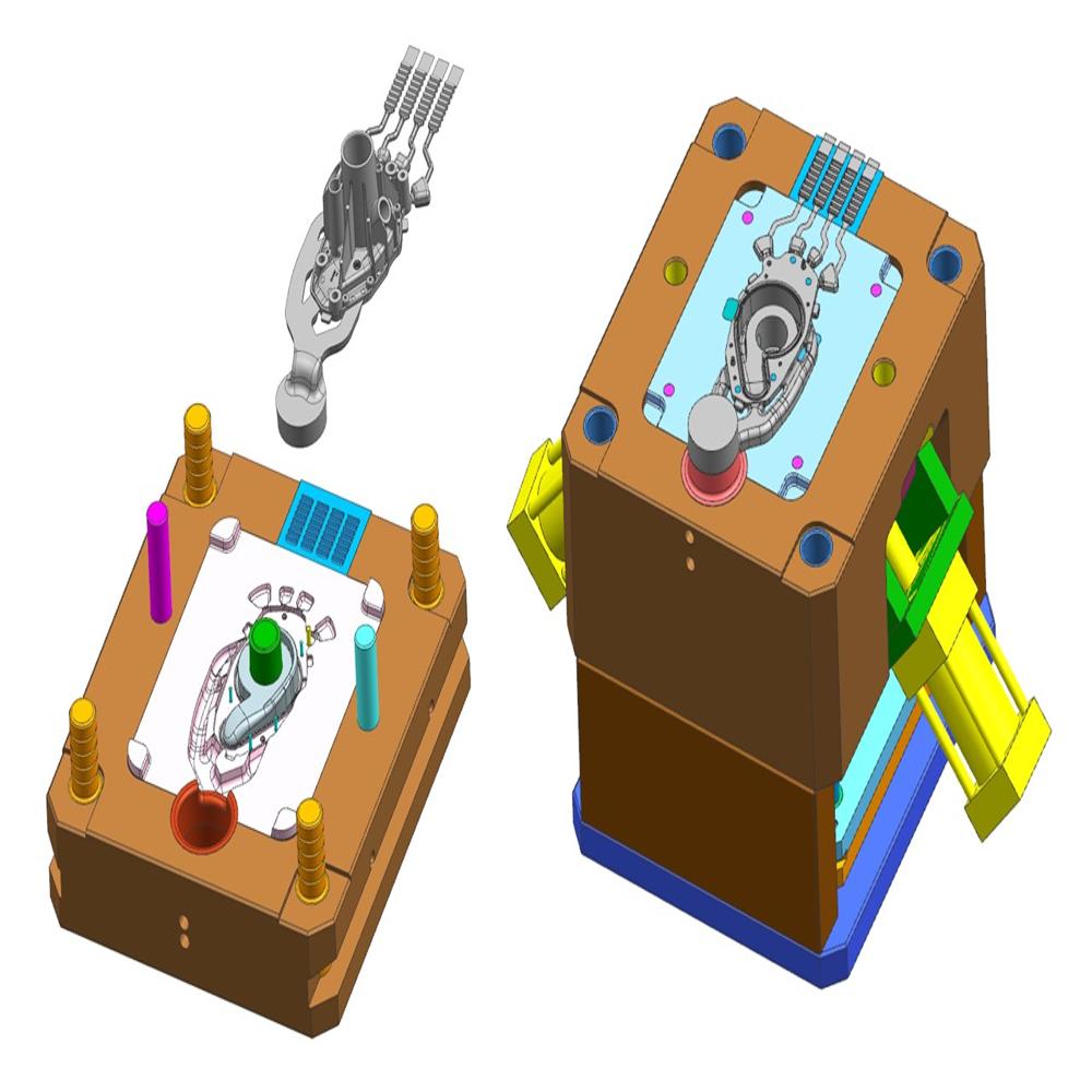 Pressure Die Casting Moulds - Color: Silver
