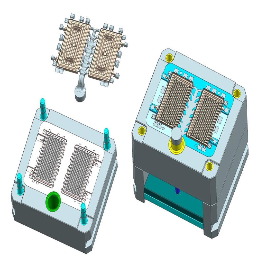 Pressure Die Casting Moulds - Color: Silver