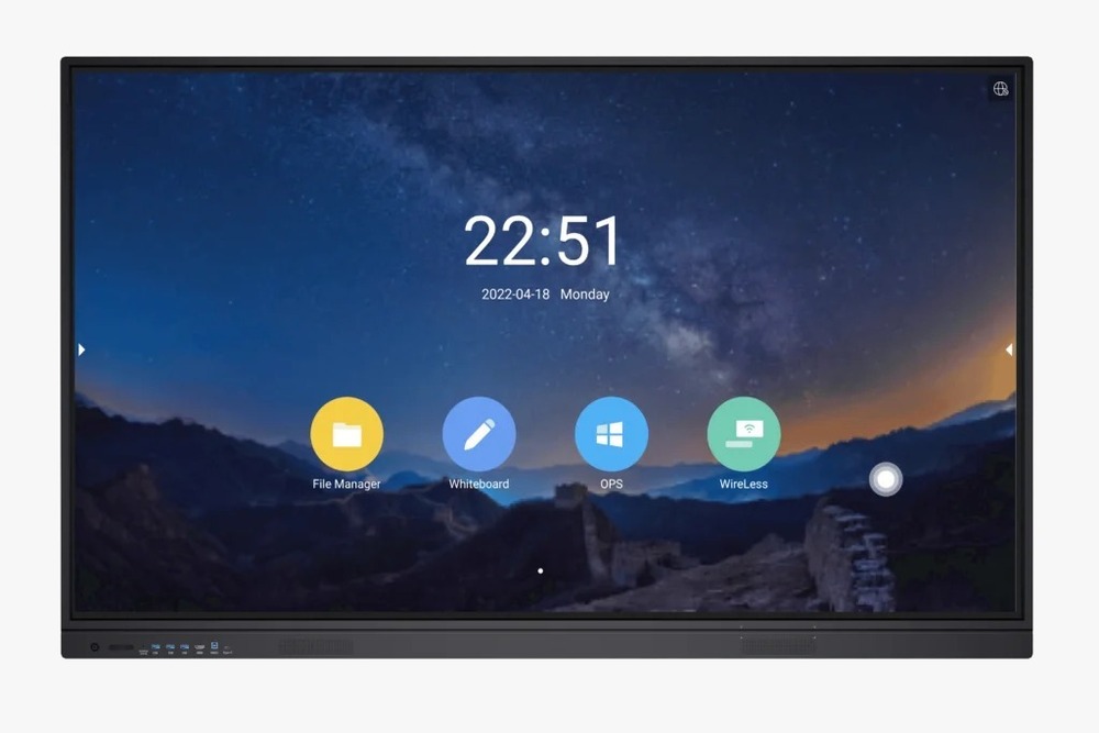 Interactive Flat Panel Display, Size/dimension: 85 Inch - Advantage: Multitouch Support