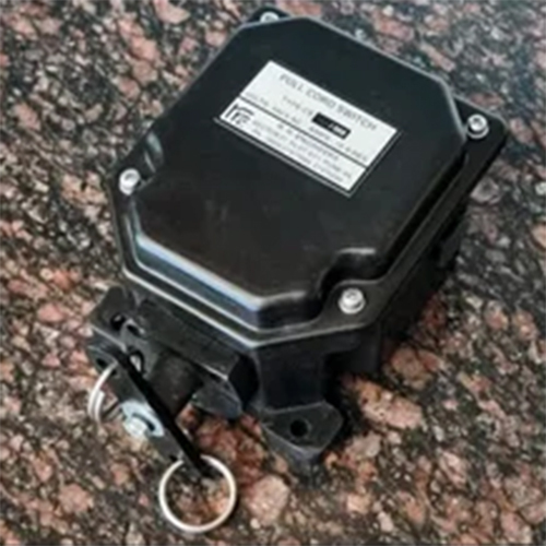 01 No + 01 Nc Pull Cord Switch With Terminal Box - Color: Black