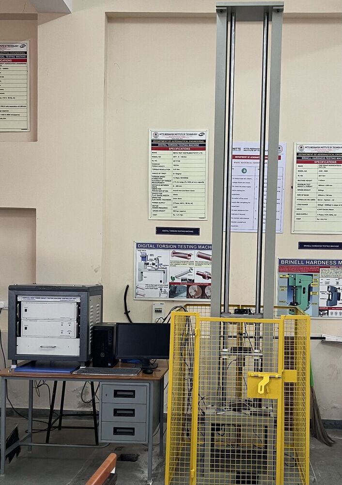 LOW VELOCITY IMPACT TESTING MACHINE