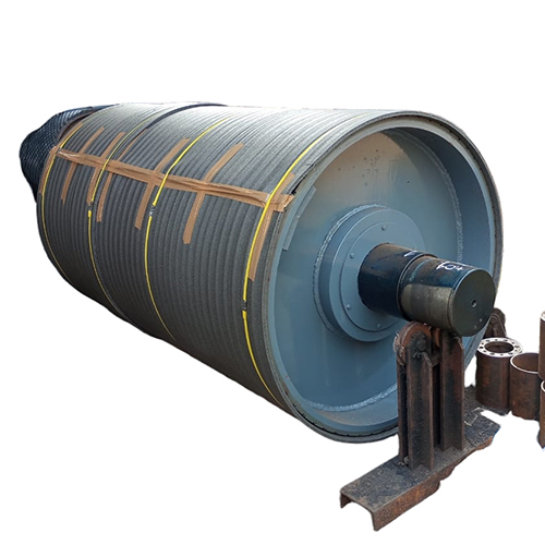Conveyor Drum Pulley - Color: Grey