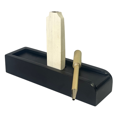 Cricket Bat Pen Stand - Color: Various