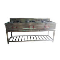 3 Burner Indian Gas Range