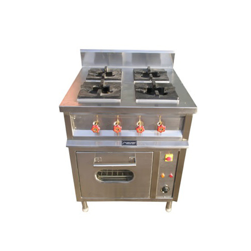 4 Burner Continental Cooking Range With Oven