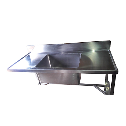 Ss Sink Table - Features: Easy To Operate & Clean
