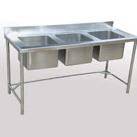 Three Sink Unit