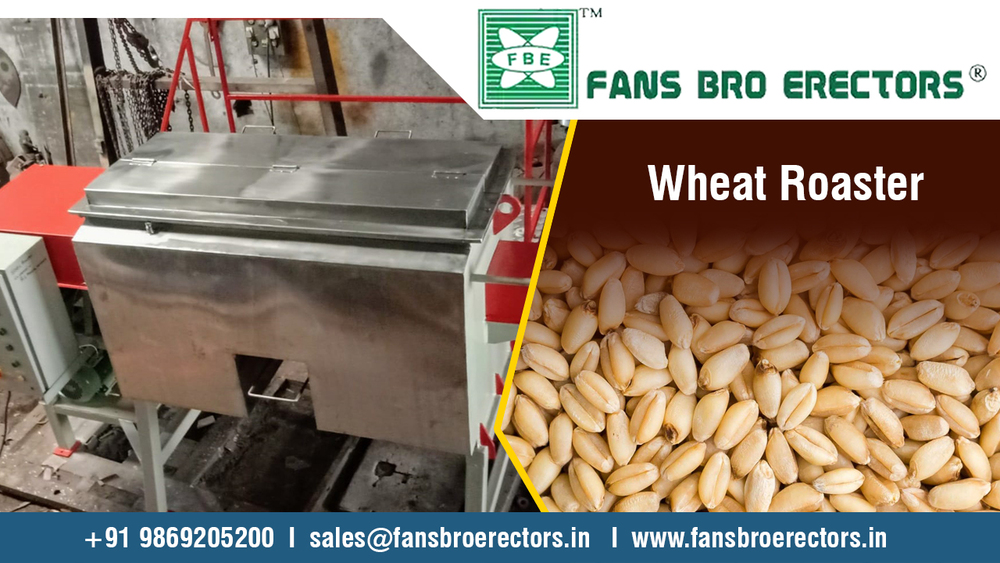 Grain Roaster Machine - Capacity: 22 To 10