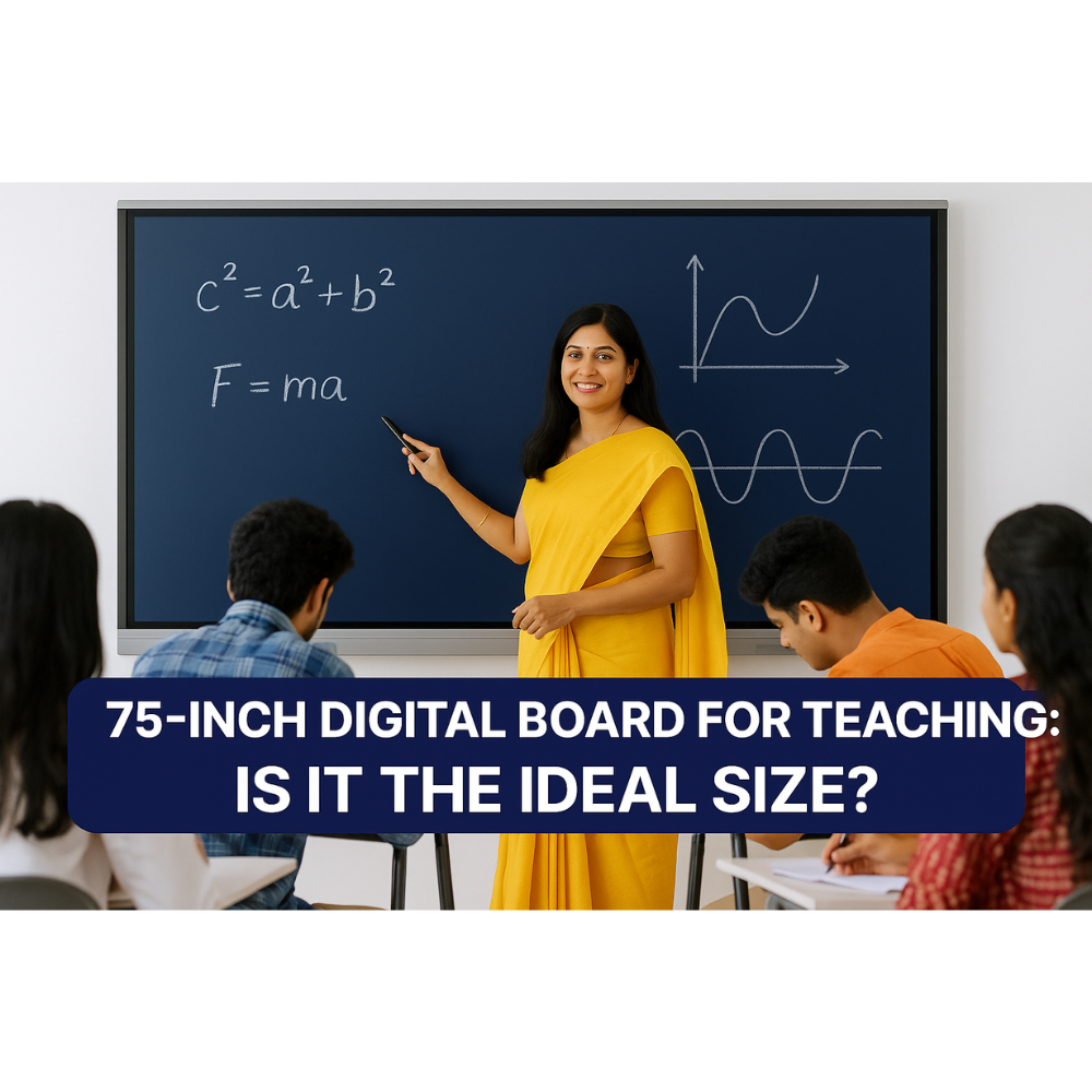 86 Inch Teachmint X2 Ai Interactive Flat Panel - Advantage: Google Edla Certified Android 14